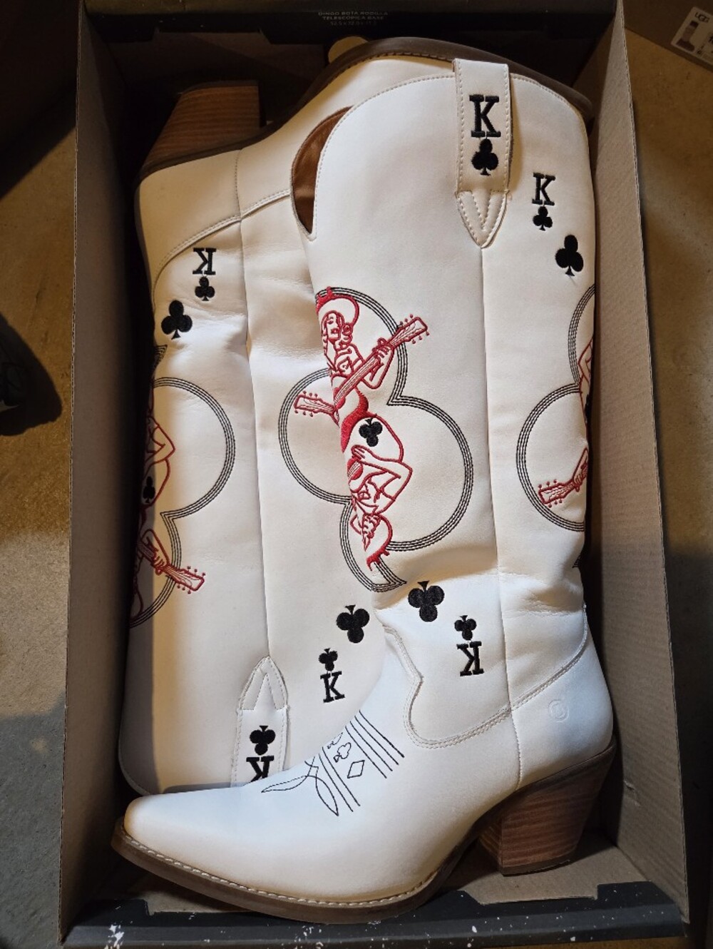 🤠 Dingo 1969 King of Clubs Cowboy Boots – Women's Size 11 –